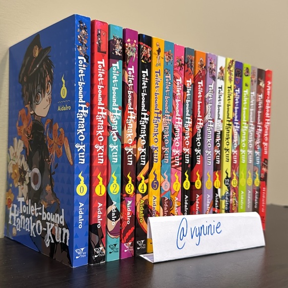 Toilet-bound Hanako-Kun Manga VOLUMES 0-16 +1 including After School Bonus book - Picture 2 of 3
